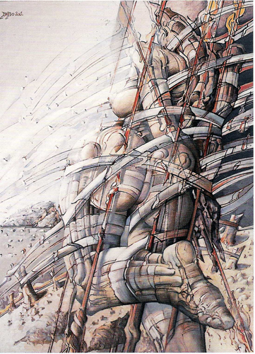 03. Le Corps 239 2001 ulje platno 150x110